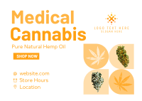 Healing Cannabinoids Postcard Image Preview