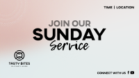 Sunday Service Facebook Event Cover Image Preview