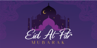 Starry Eid Al-Fitr Twitter post Image Preview