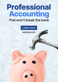 Break Piggy Bank Flyer Image Preview