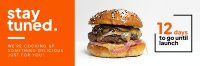 Burger Shack Launch Twitter Header Design