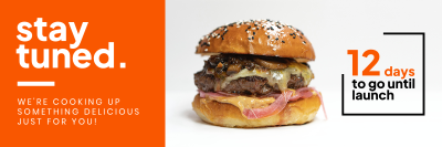 Burger Shack Launch Twitter header (cover)