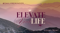 Elevating Life Facebook event cover Image Preview
