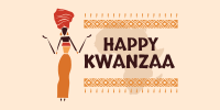 Happy Kwanzaa Celebration  Twitter post Image Preview