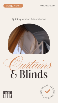 High Quality Curtains & Blinds YouTube Short Image Preview