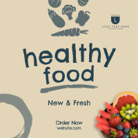 Fresh Healthy Foods Instagram post Image Preview