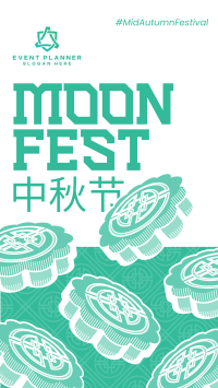 Moon Fest Facebook Story Design