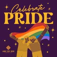 Pride Month Celebration Instagram Post Design