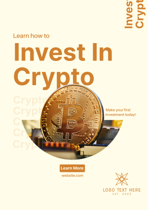 Crypto Investment Flyer Image Preview