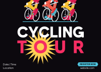 Bike Ride of your Life Postcard Design