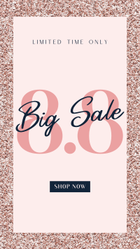 Glittering Sale Instagram Reel Image Preview