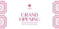 Vintage Grand Opening Twitter Post Image Preview