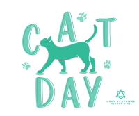 Happy Cat Day Facebook post Image Preview