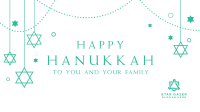 Hanukkah & Stars Facebook Event Cover Image Preview