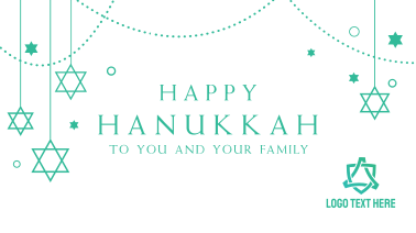 Hanukkah & Stars Facebook event cover