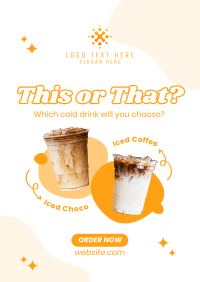 Choose Your Drink Flyer Design