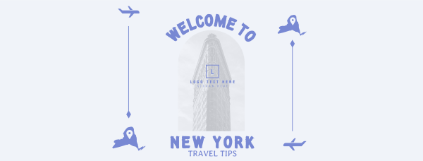 New York Travel  Facebook Cover Design Image Preview
