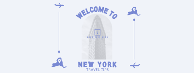 New York Travel  Facebook cover Image Preview