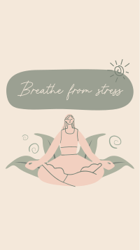 Breathe From Stress YouTube short Image Preview