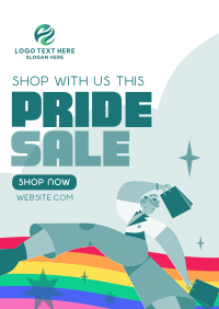 Fun Pride Month Sale Flyer Image Preview