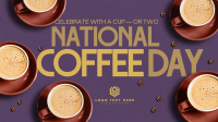 Editorial Coffee Day Animation Design