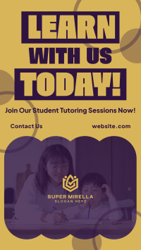 Tutoring Sessions Facebook Story Image Preview