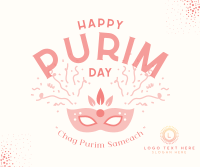Chag Purim Fest Facebook post Image Preview