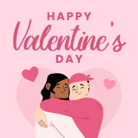 Valentines Couple Instagram Post Design