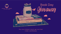 Book Giveaway Facebook Event Cover Design