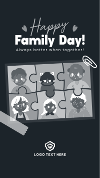 Adorable Day of Families Instagram Reel Design