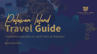 Palawan Travel Guide Animation Design