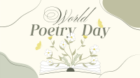 Art of Writing Poetry Facebook Event Cover Design