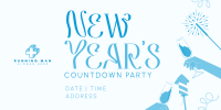New Year Countdown Twitter Post Image Preview