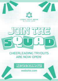 Playful Cheer Squad Poster Preview