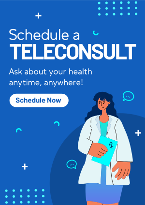 Online Medical Consultation Flyer Image Preview