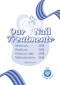 Nail Treatments List Flyer Image Preview