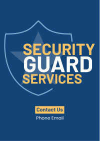 Guard Badge Flyer Image Preview