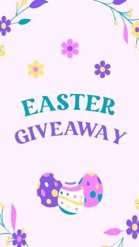 Eggs-tatic Easter Giveaway Instagram Story Design