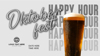 Oktoberfest Party Facebook event cover Image Preview