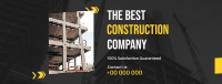 The Best Construction Facebook cover Image Preview