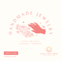 Handmade Jewelry Instagram Post Preview