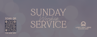 Sunday Worship Gathering Facebook Cover Design
