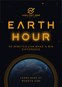 60 Minutes Earth Poster Image Preview