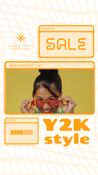 Y2K Fashion Brand Sale Instagram Story Design