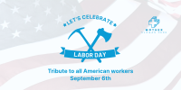 Labor Day Badge Twitter post Image Preview