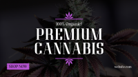 High Quality Cannabis Facebook Event Cover Design