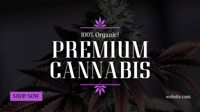 High Quality Cannabis Facebook event cover Image Preview