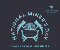 Miners Day Celebration Facebook Post Image Preview
