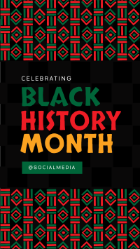 Black History Celebration Facebook Story Image Preview