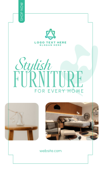 Stylish Furniture Store Instagram Story Design